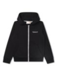 Timberland Kids' Logo Graphic Back Zip Through Hoodie