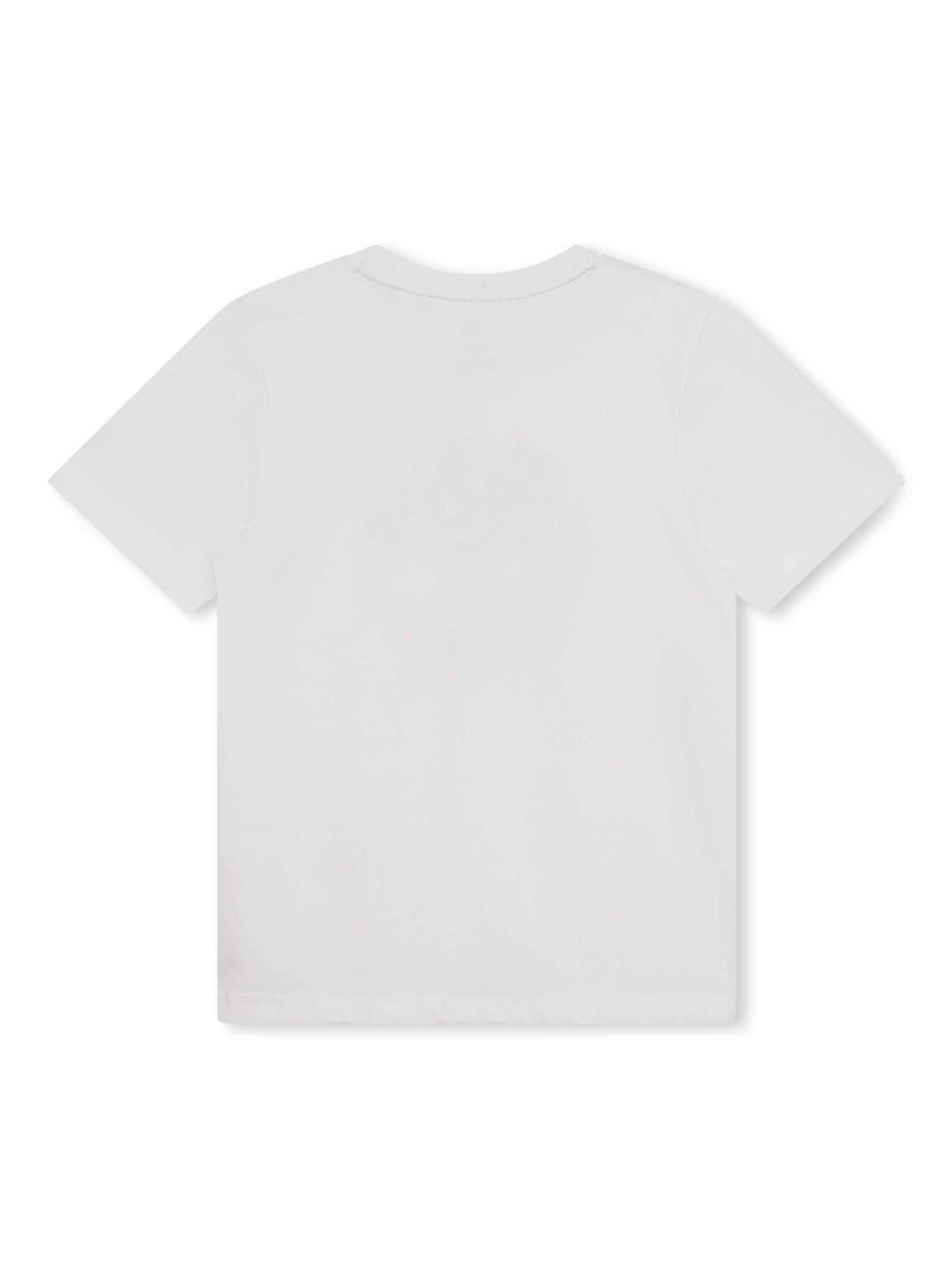 Timberland Kids' Printed T-Shirt, White at John Lewis & Partners