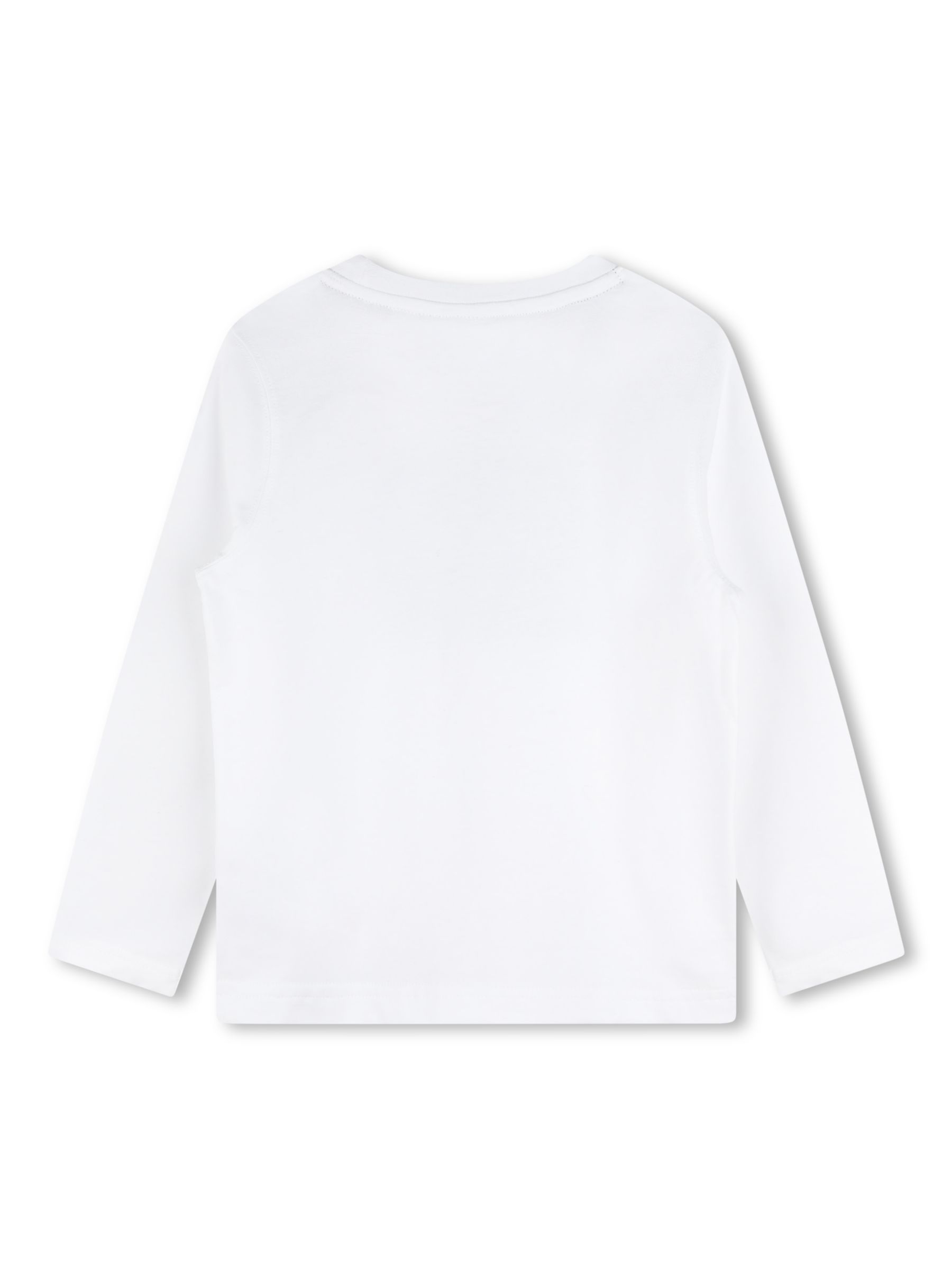 Timberland Kids' Logo Tree Graphic Long Sleeve T-Shirt, White at John ...