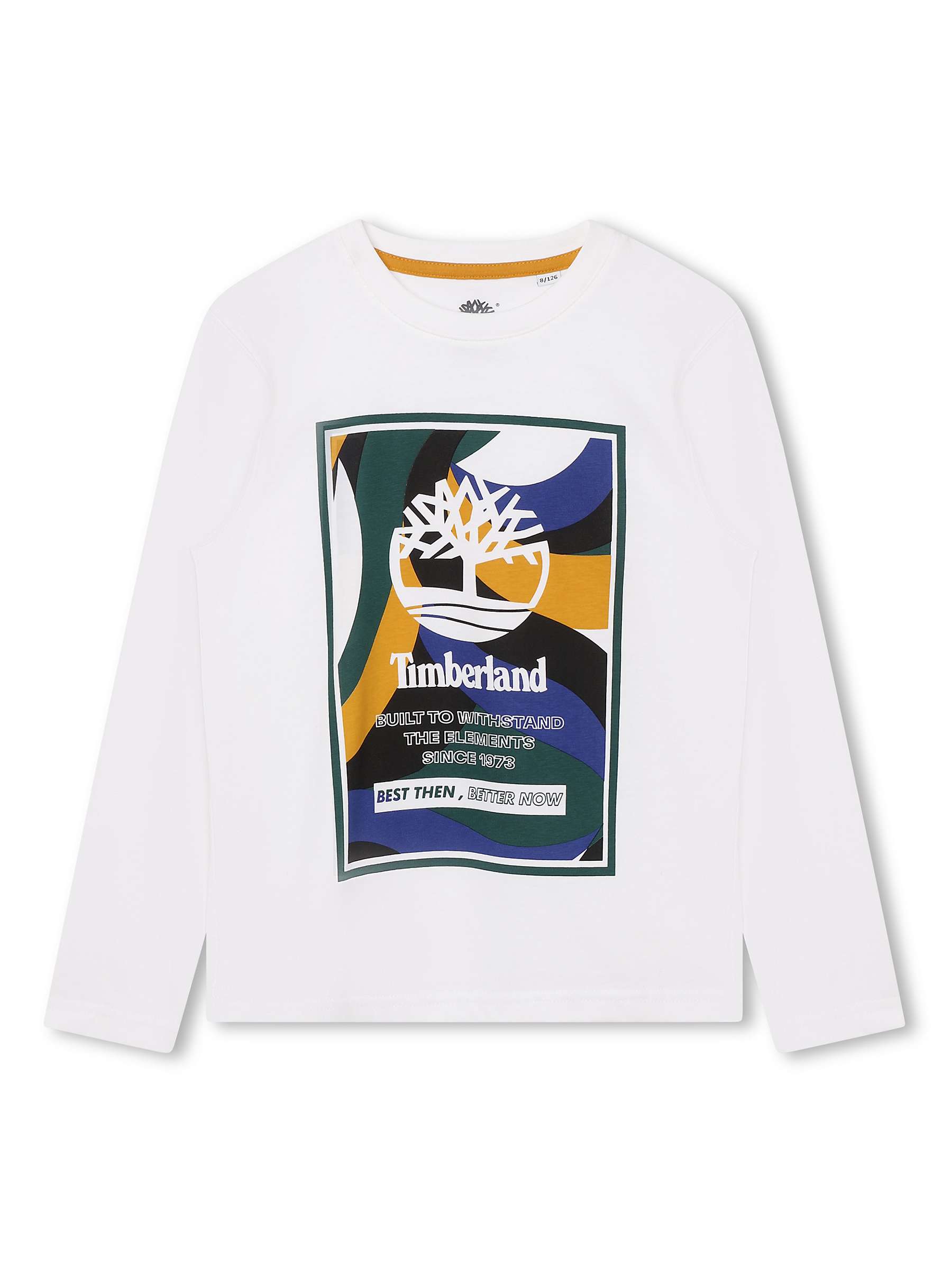 Buy Timberland Kids' Logo Graphic Long Sleeve T-Shirt Online at johnlewis.com