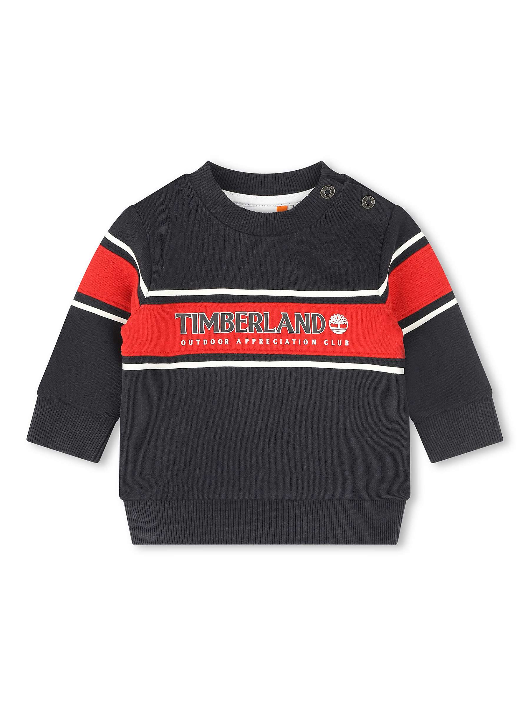 Buy Timberland Baby Logo Sweatshirt, Dark Blue/Multi Online at johnlewis.com