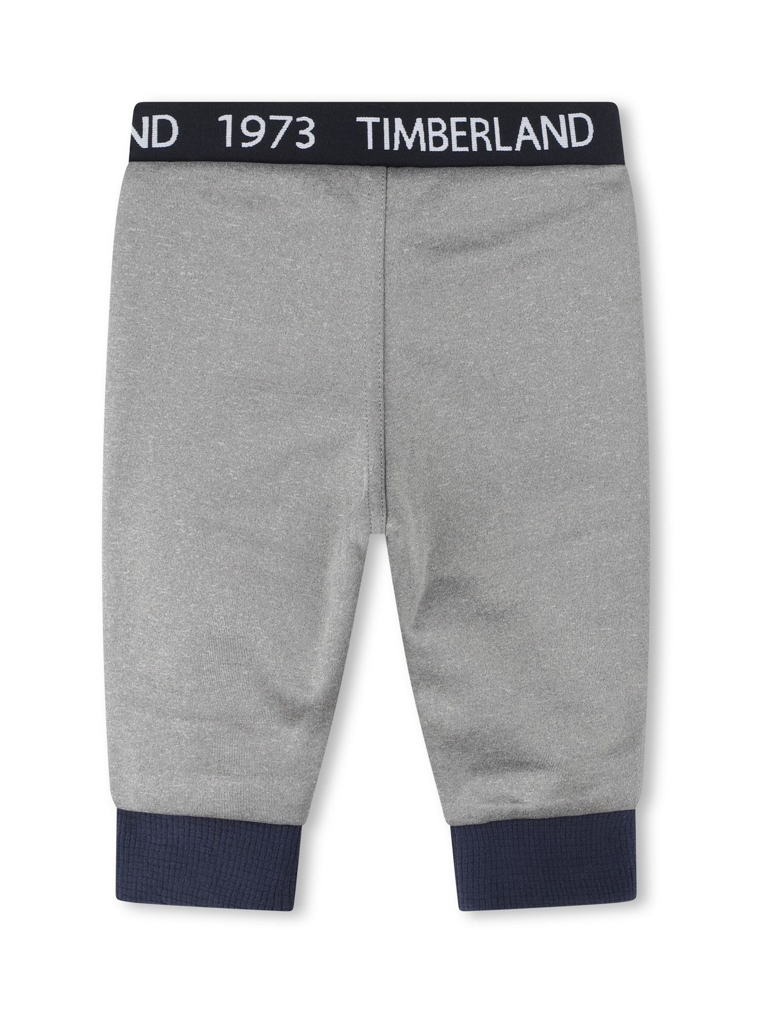 Timberland Baby Plain Tapered Jogging Bottoms, Light Grey, 6 months