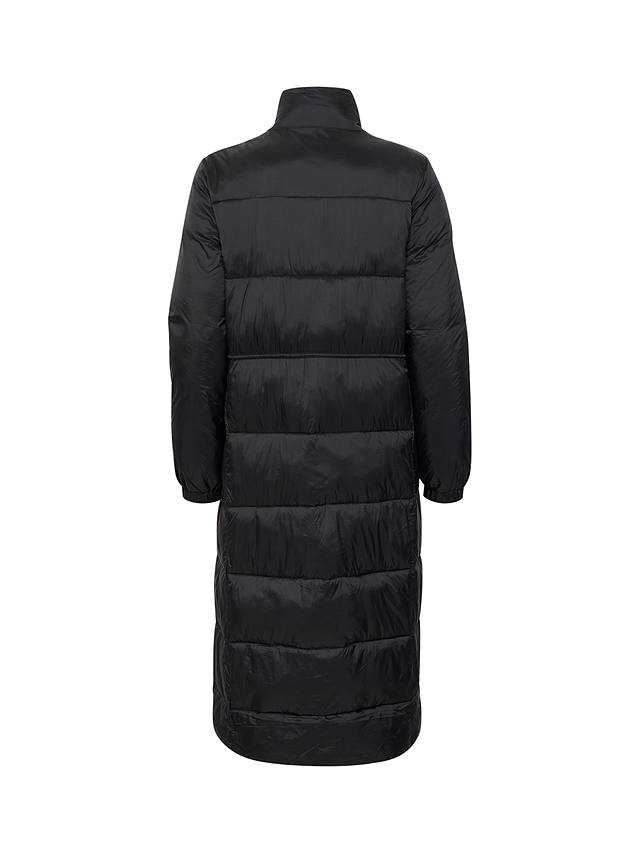 Saint Tropez Nona Long Puffer Coat, Black