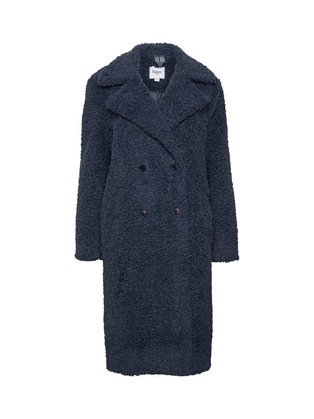 Saint Tropez Nellie Teddy Coat, Ombre Blue