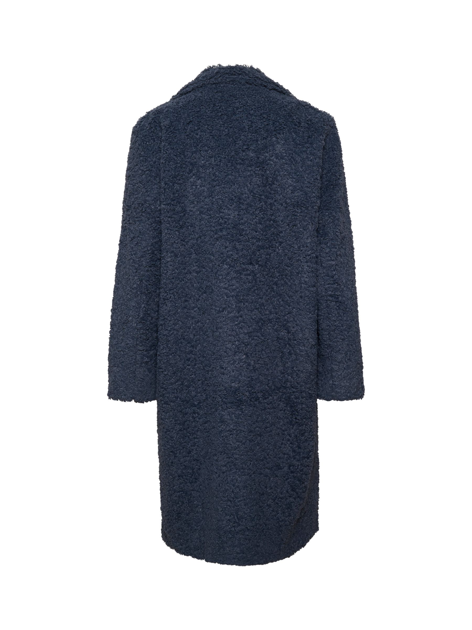 Buy Saint Tropez Nellie Teddy Coat, Ombre Blue Online at johnlewis.com