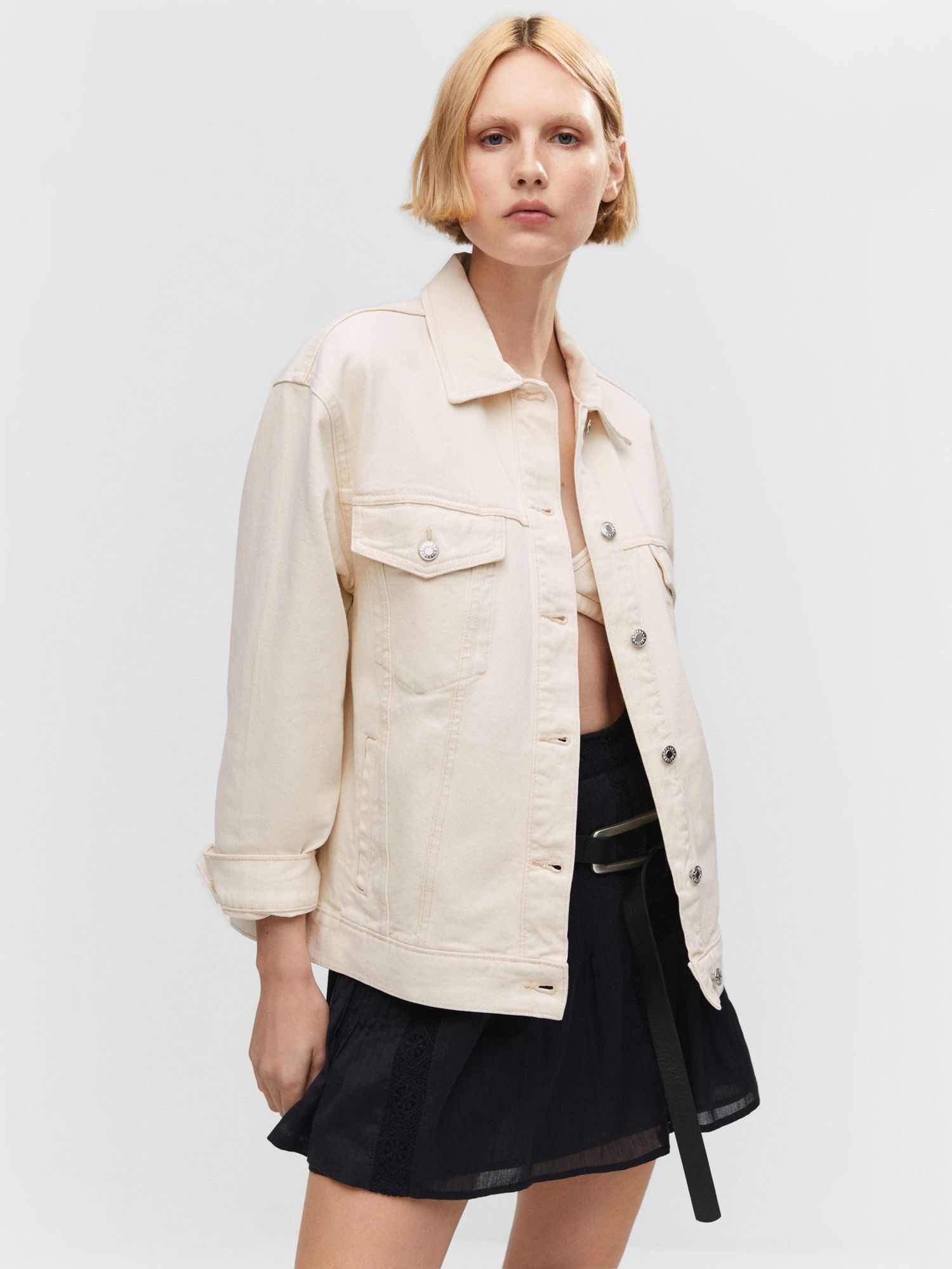 ALAÏA Women's Denim Hood Jacket