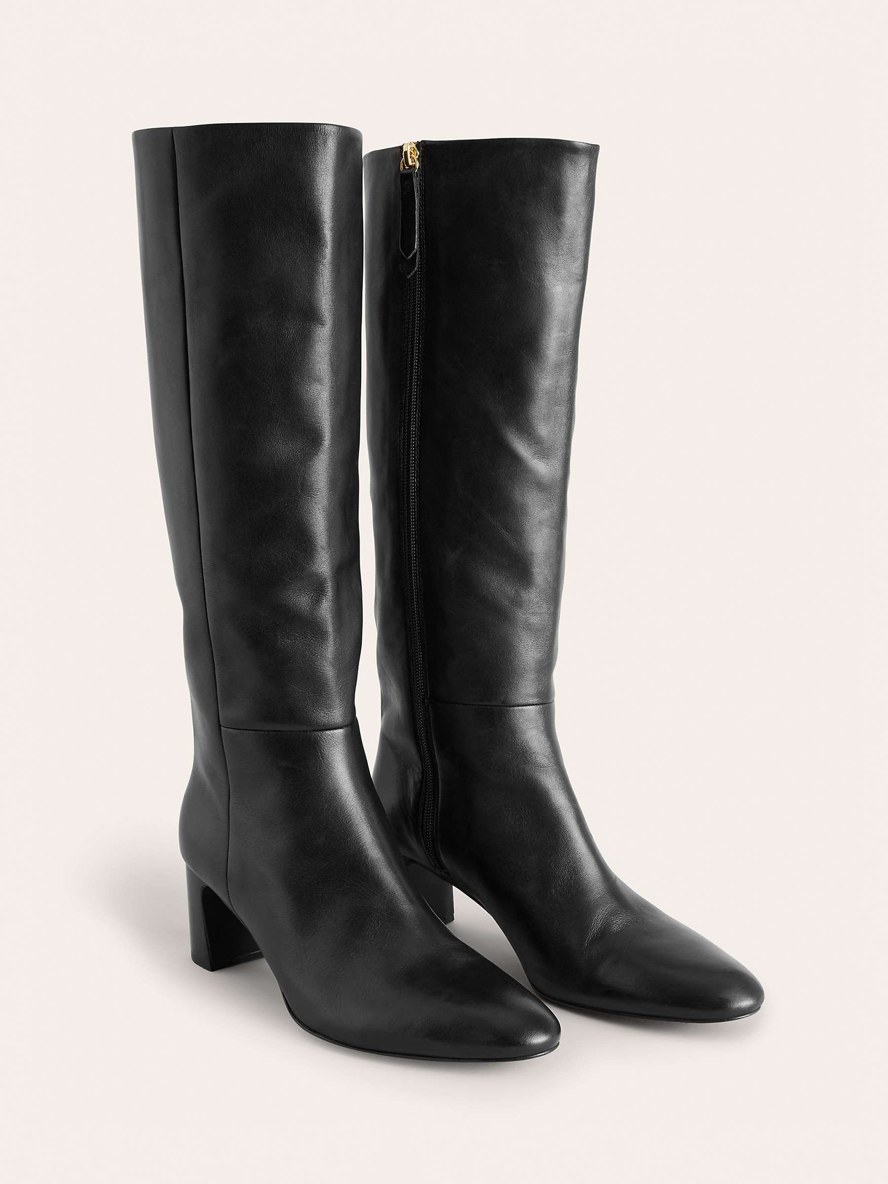 Buy Boden Erica Knee High Leather Boots Online at johnlewis.com