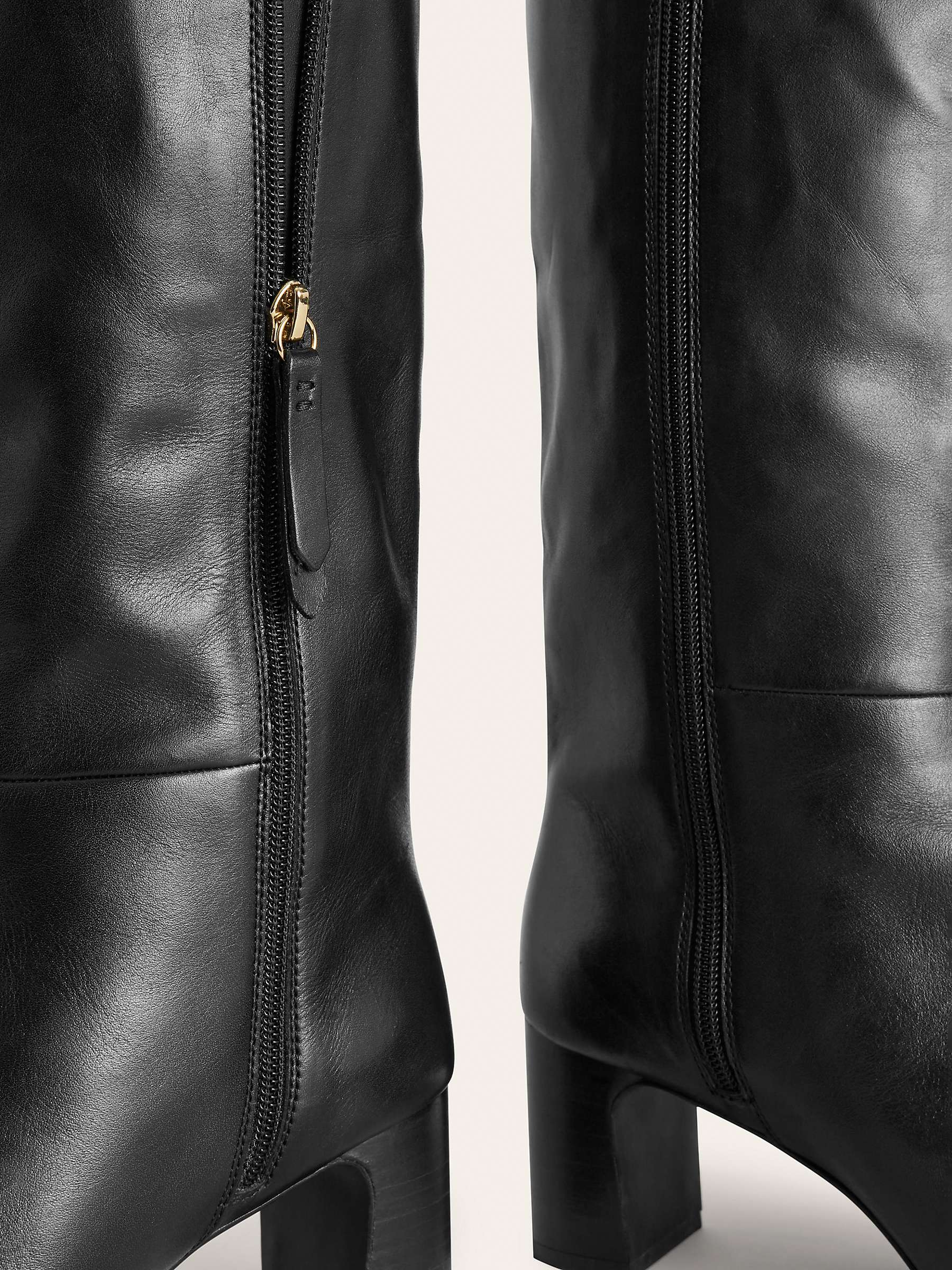Buy Boden Erica Knee High Leather Boots Online at johnlewis.com