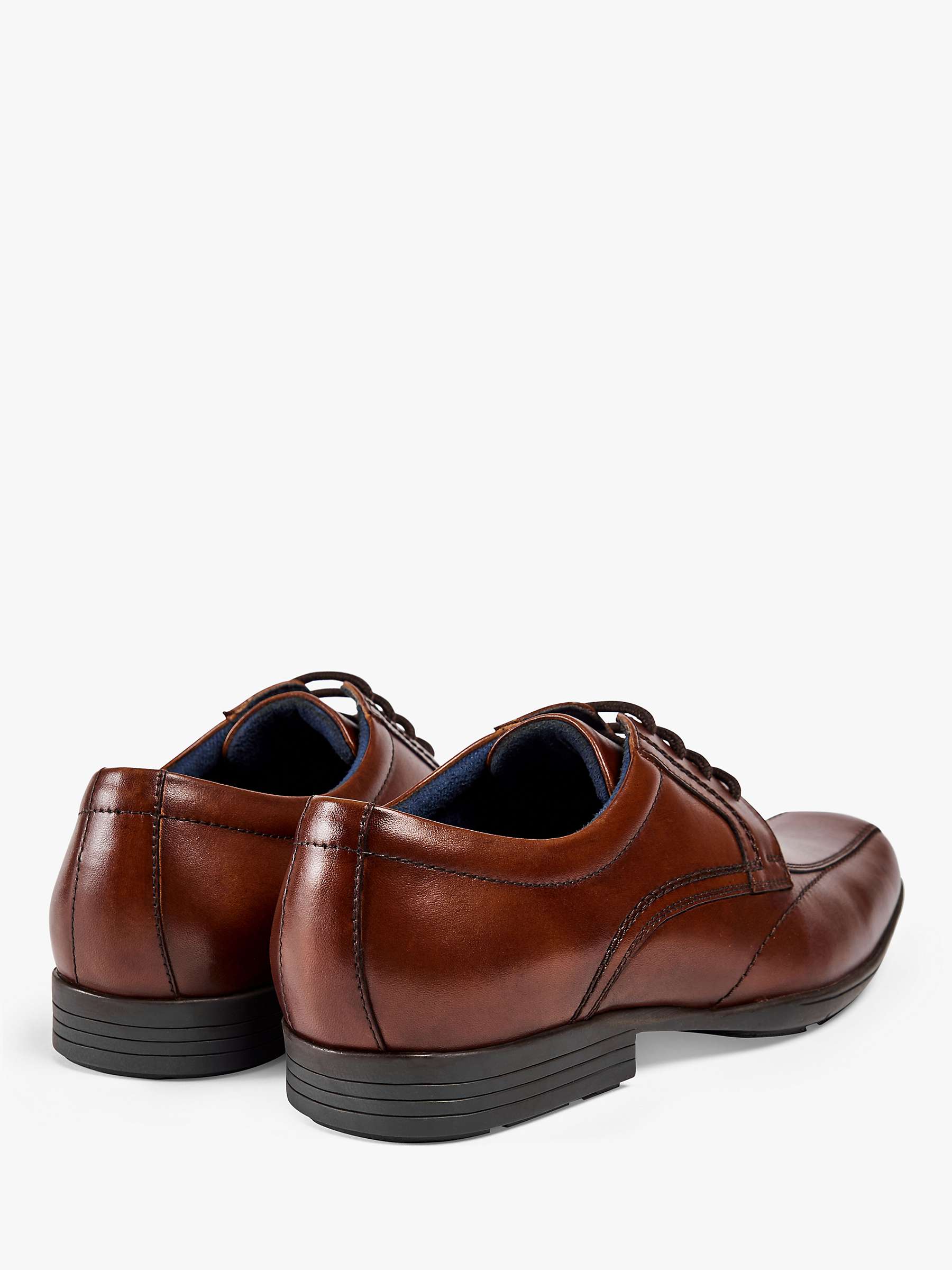 Buy Pod Angus Leather Lace Up Shoes, Cognac Online at johnlewis.com
