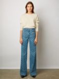 Gerard Darel Anna Geometric Jeans, Blue