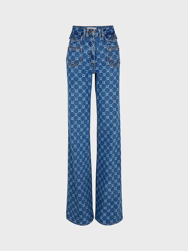 Gerard Darel Anna Geometric Jeans, Blue