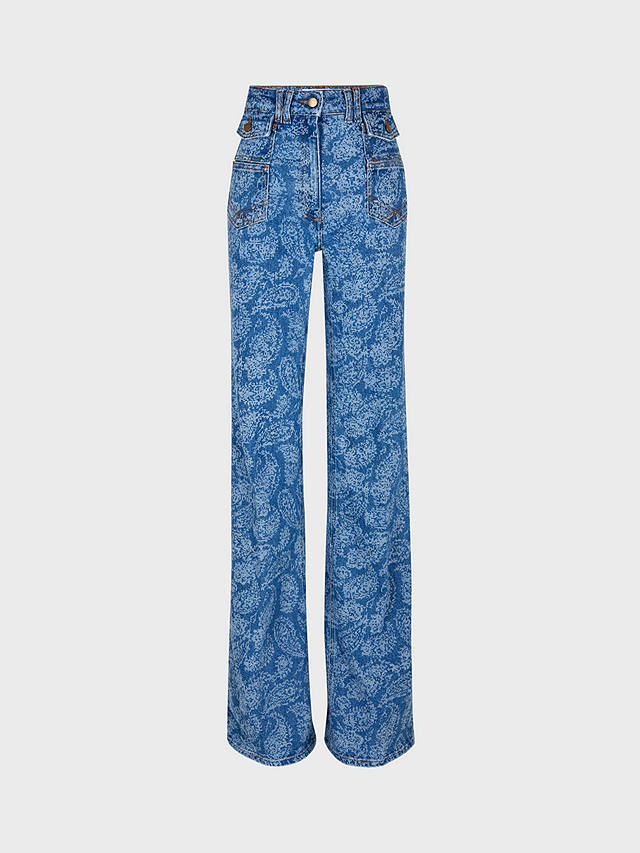 Gerard Darel Anna Paisley Jeans, Blue
