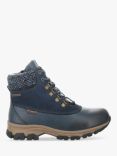 Josef Seibel Wynter 02 Leather Walking Boots, Ocean