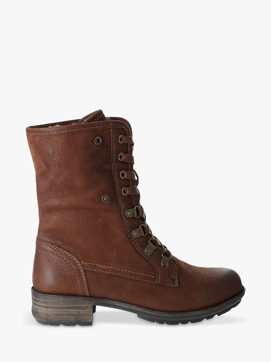Josef Seibel Susie 04 Ankle Boots, Brown at John Lewis & Partners