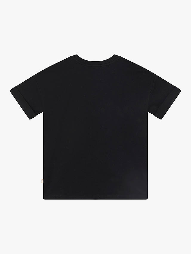 BOSS Kids' Short Sleeve T-Shirt, Black