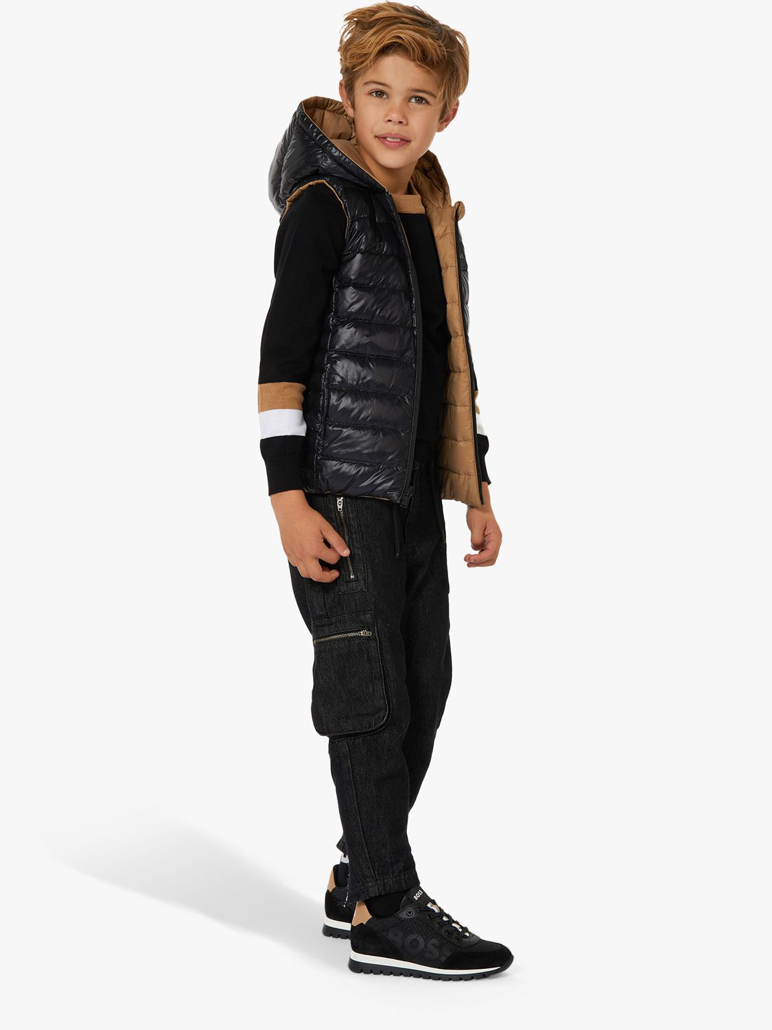 Hugo boss deals gilet kids