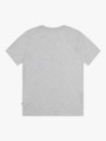 BOSS Kids' Logo Short Sleeve T-Shirt, Light Grey