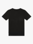 BOSS Kids' Logo Slim Fit Short Sleeve T-Shirt, Black