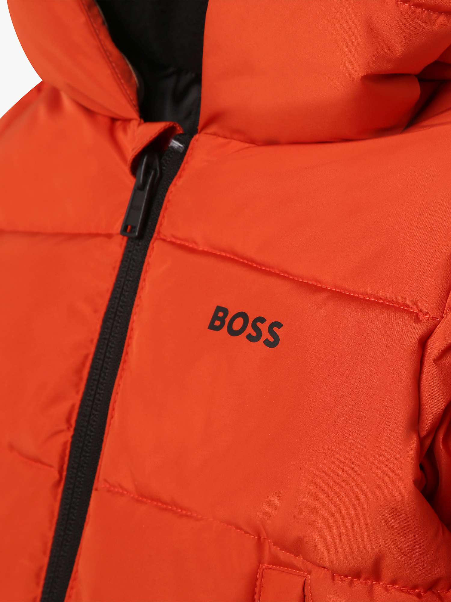 Buy BOSS Baby Puffer Hooded Jacket Online at johnlewis.com