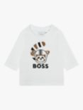 BOSS Baby Red Panda Long Sleeve T-Shirt, White