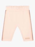 HUGO BOSS Baby Embroided Logo Joggers, Pink
