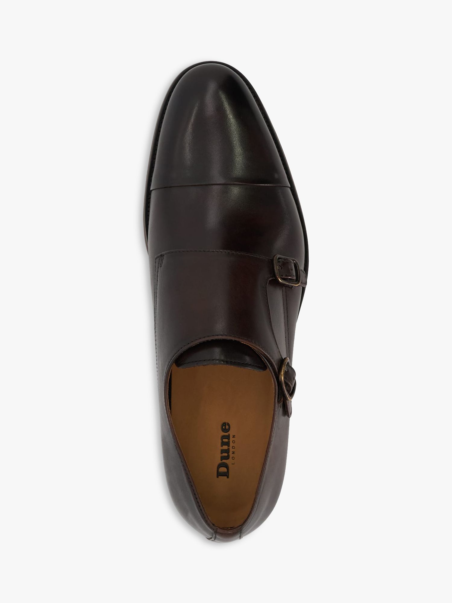 Buy Dune Sullivann Toecap Double Monk Shoes Online at johnlewis.com