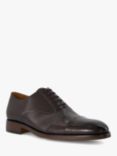 Dune Sebastian Lace Up Leather Shoes, Brown, Brown-leather