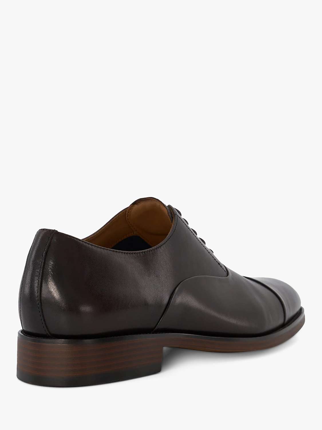 Buy Dune Sebastian Lace Up Leather Shoes, Brown Online at johnlewis.com