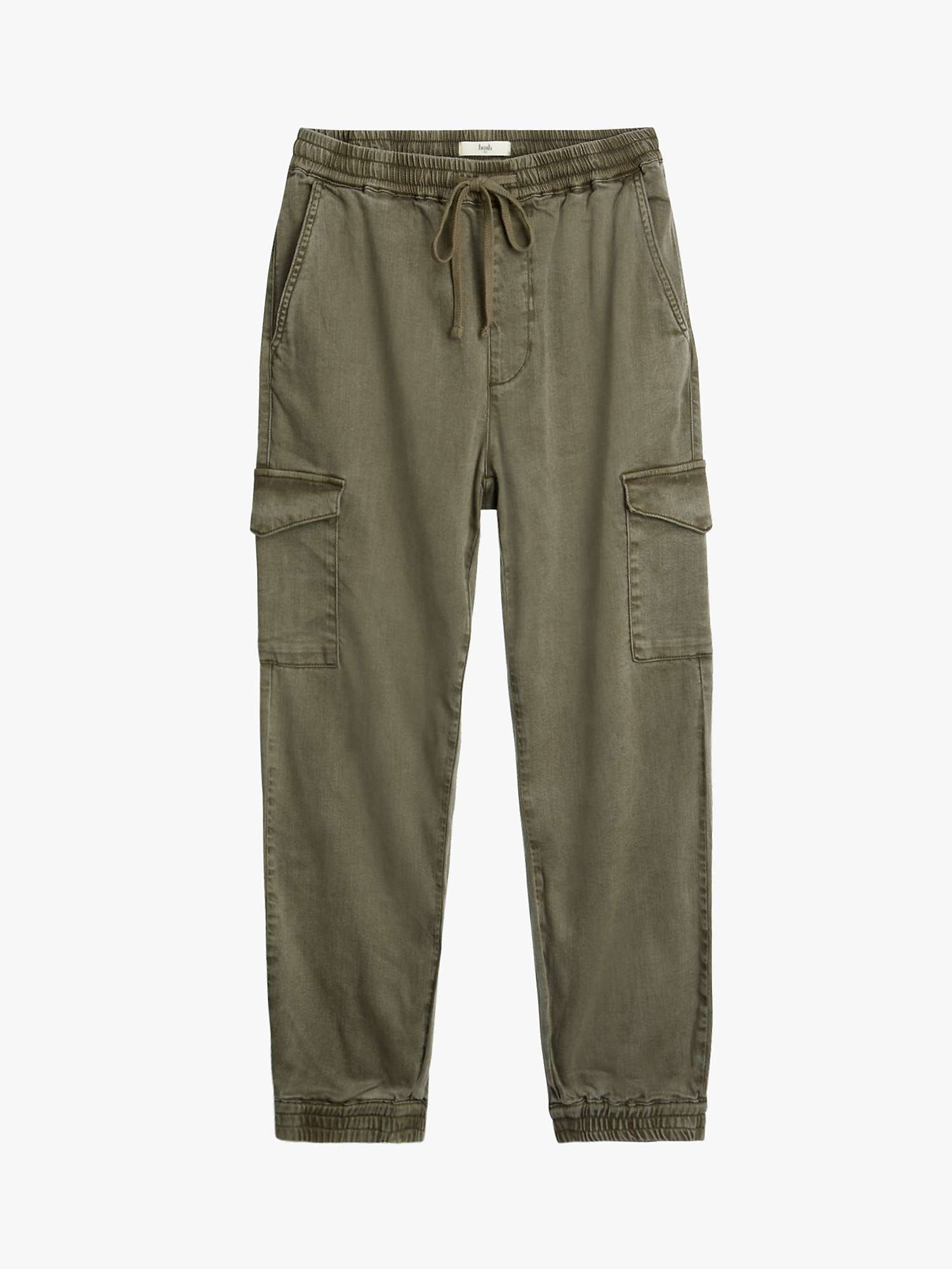 Buy HUSH Washed Cargo Trousers Online at johnlewis.com