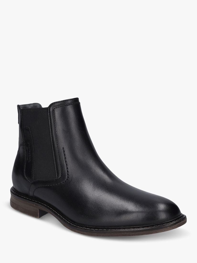 Josef Seibel Earl 08 Leather Chelsea Boots, Black, 8