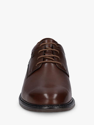 Josef Seibel Earl 05 Leather Oxford Shoes, Cognac at John Lewis & Partners