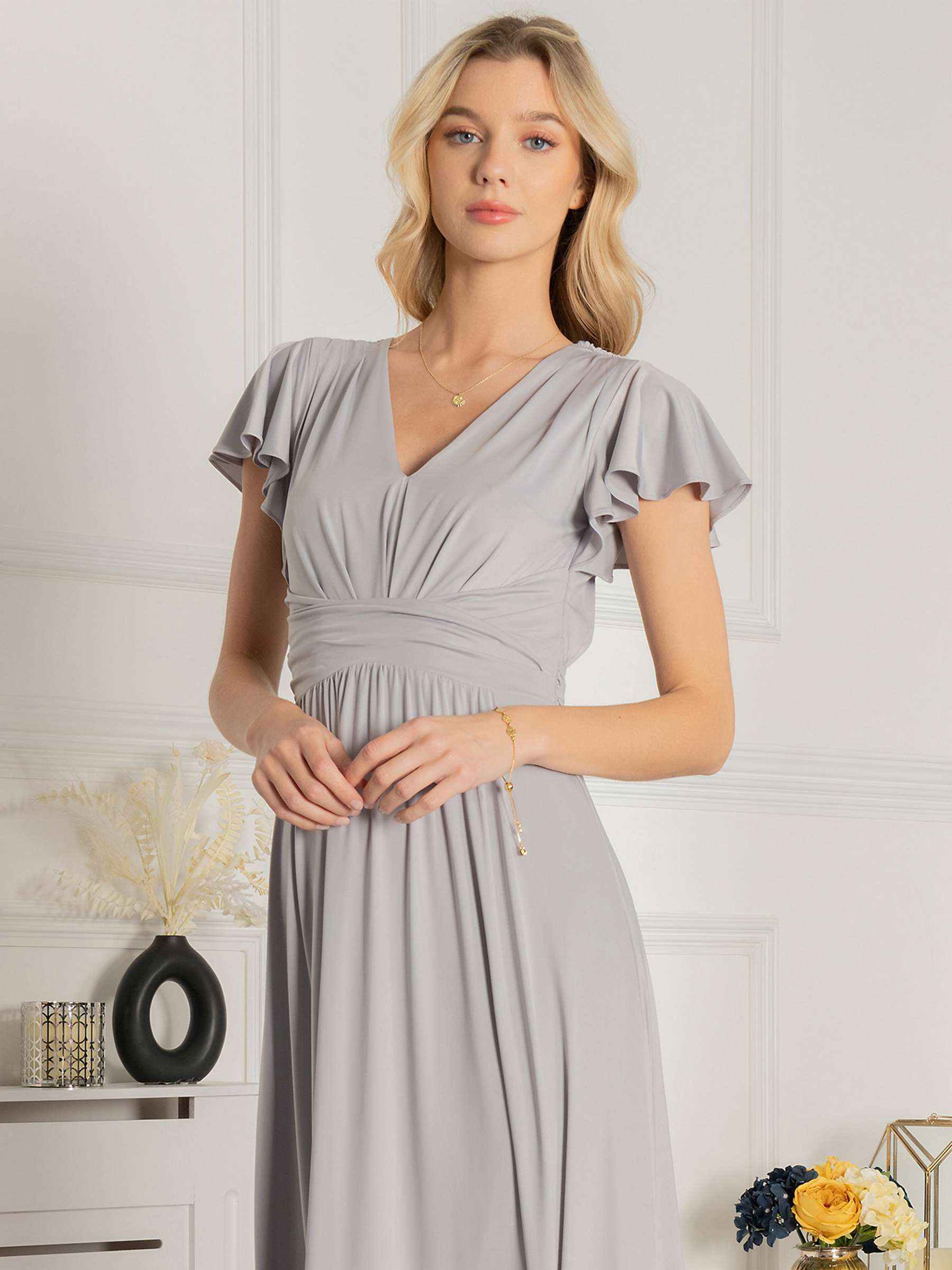 Buy Jolie Moi Twist Waist Jersey Maxi Dress Online at johnlewis.com