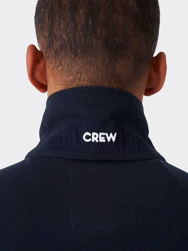 Crew Clothing Classic Pique Polo Shirt, Navy Blue
