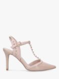 Carvela Kankan Studded Court Shoes, Pink Blush