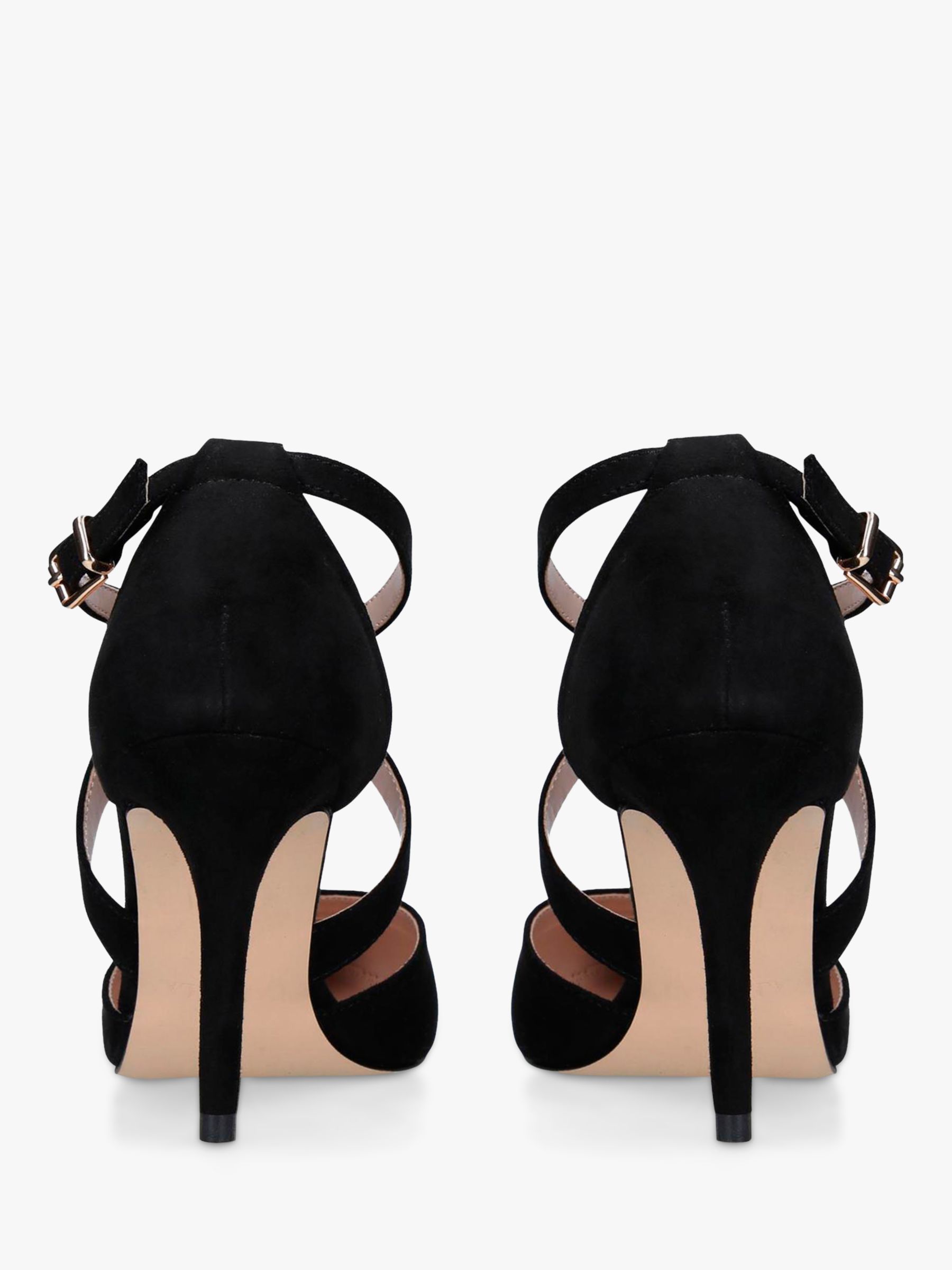 Carvela Kross Stiletto Heel Court Shoes, Black, 3
