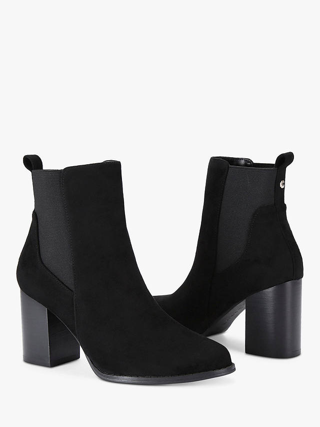 Carvela Toodle Block Heel Chelsea Boots, Black