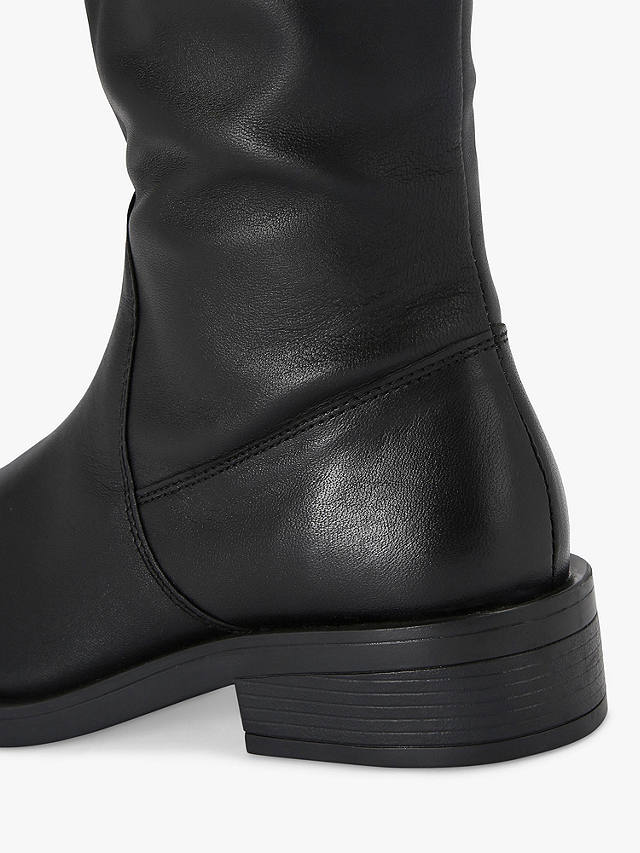 Carvela Parlour Leather Calf Boots, Black