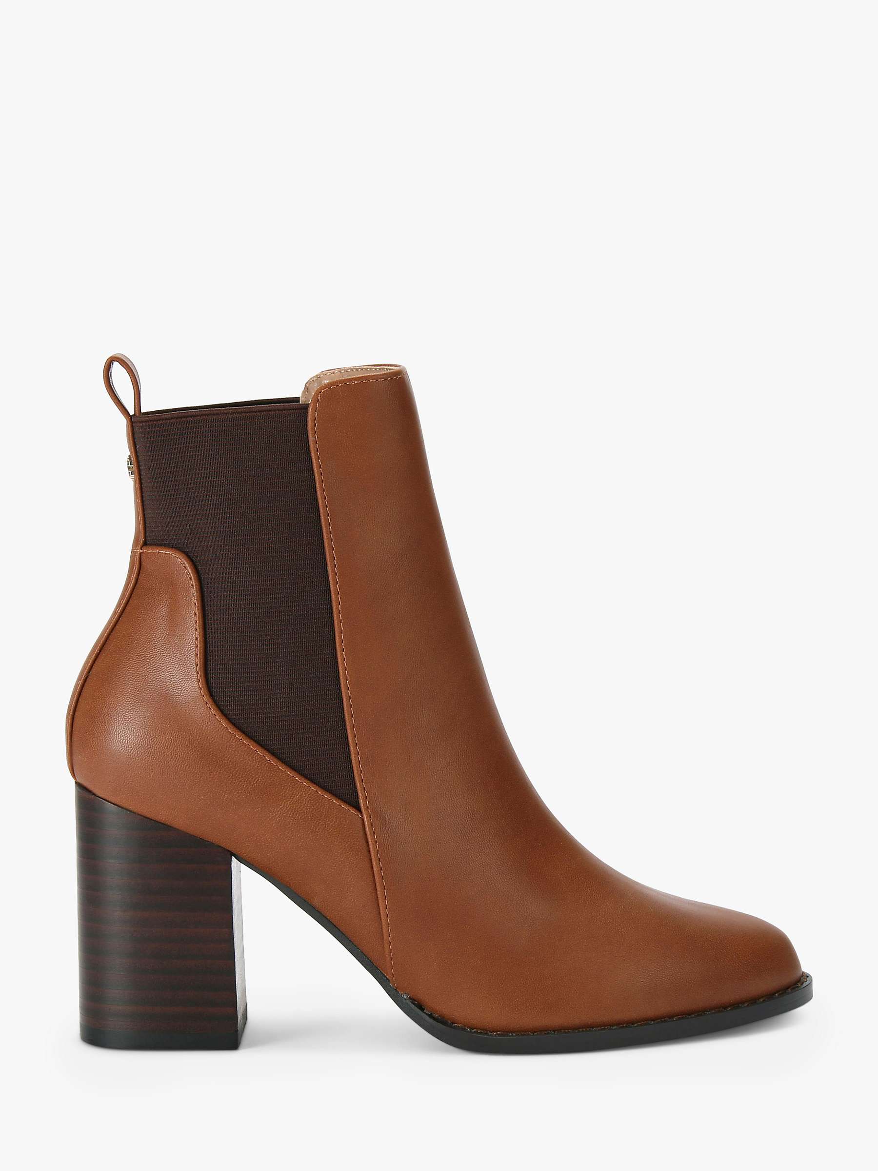 Buy Carvela Toodle Heeled Chelsea Boots, Brown Tan Online at johnlewis.com