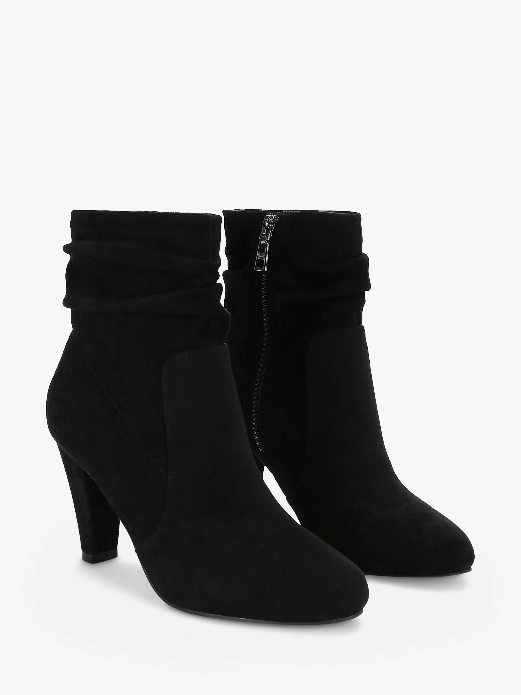 Buy Carvela Tampa Slouch Ankle Boots, Black Online at johnlewis.com