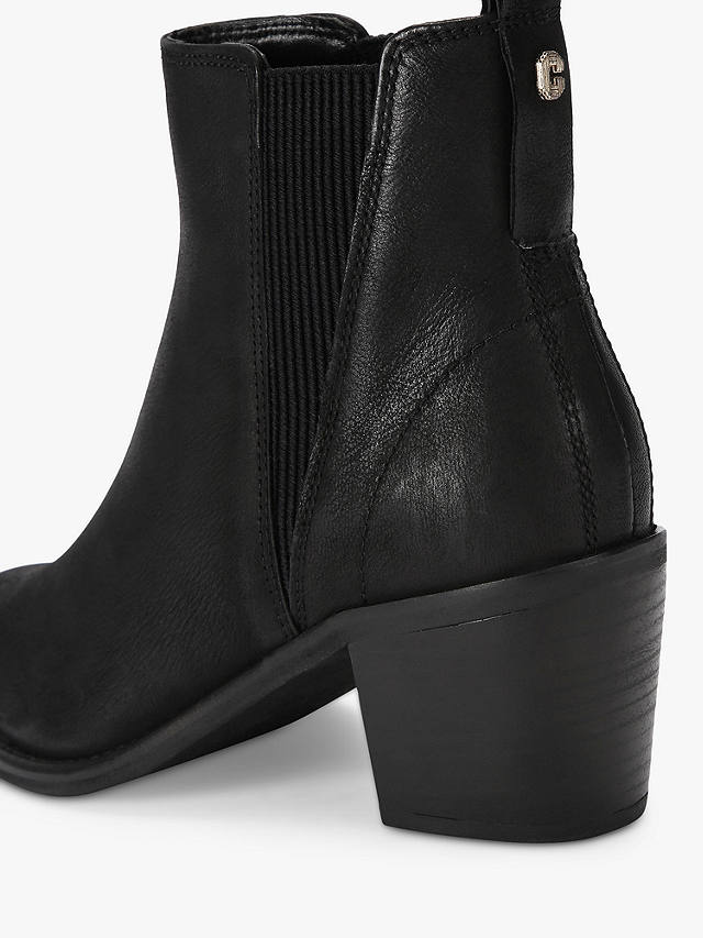 Carvela Secil Nubuck Chelsea Boots, Black