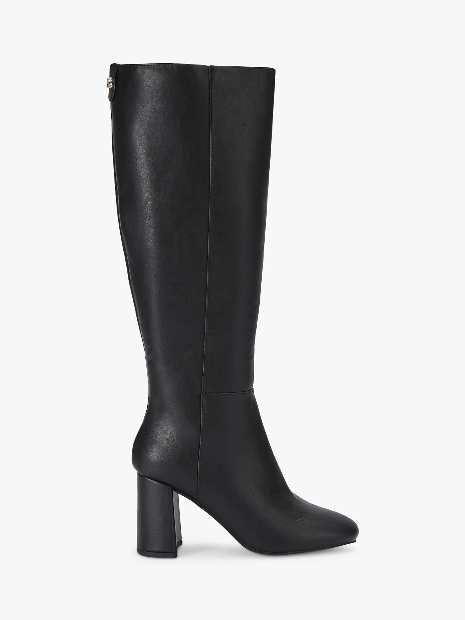 Buy Carvela Willow Knee Boots, Black Online at johnlewis.com