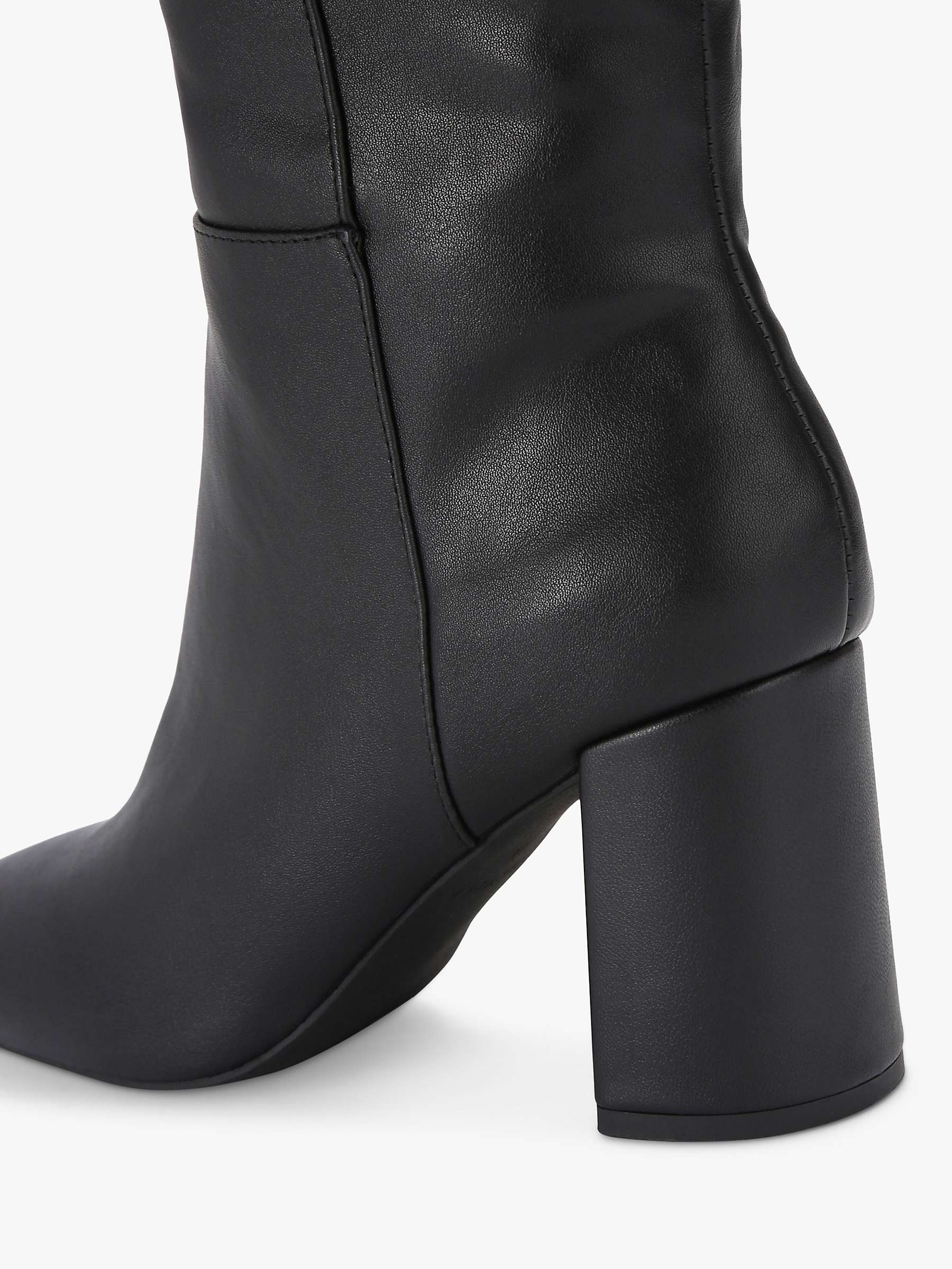 Buy Carvela Willow Knee Boots, Black Online at johnlewis.com