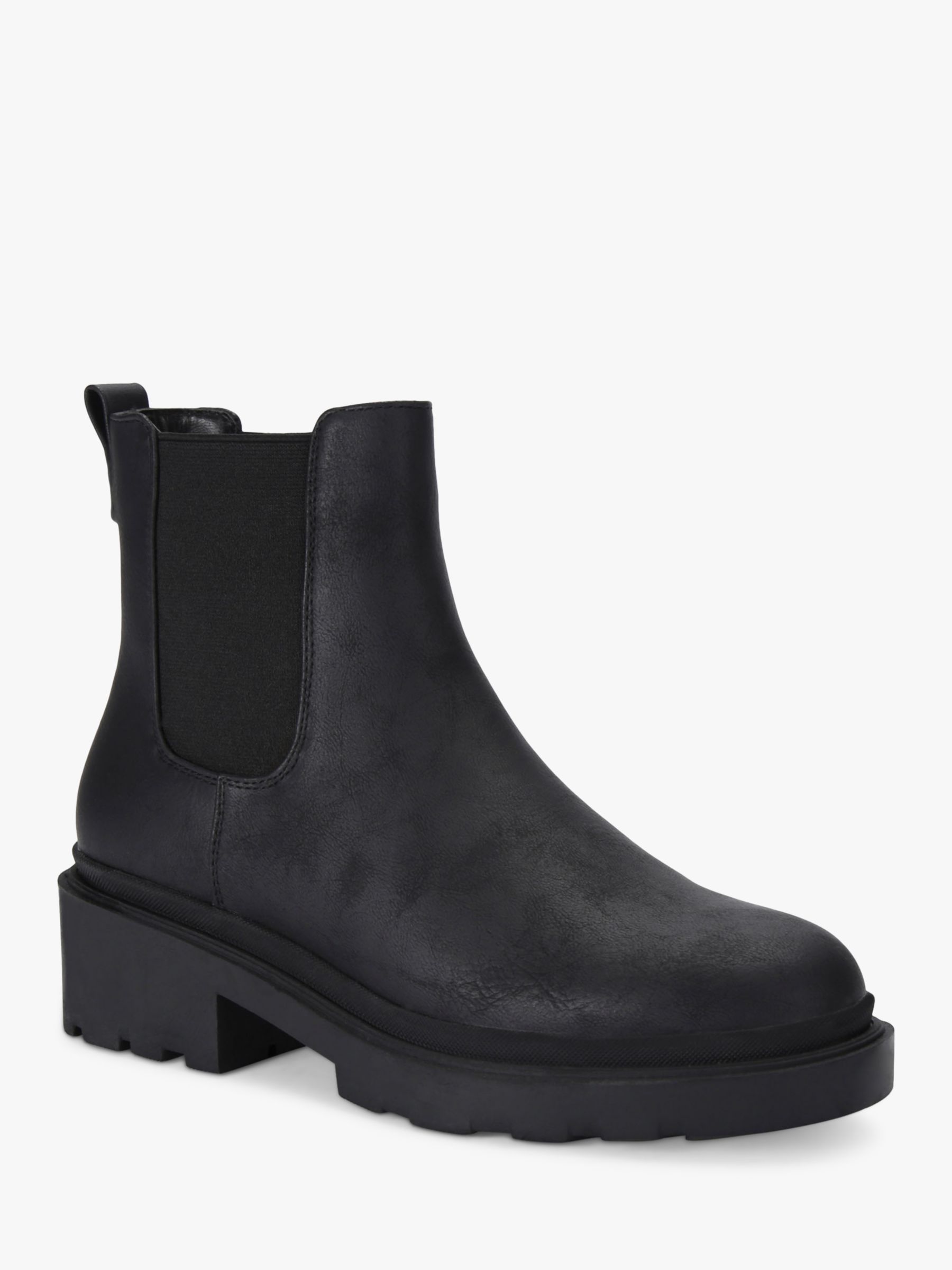 Buy Carvela Boulder Chelsea Boots, Black Online at johnlewis.com