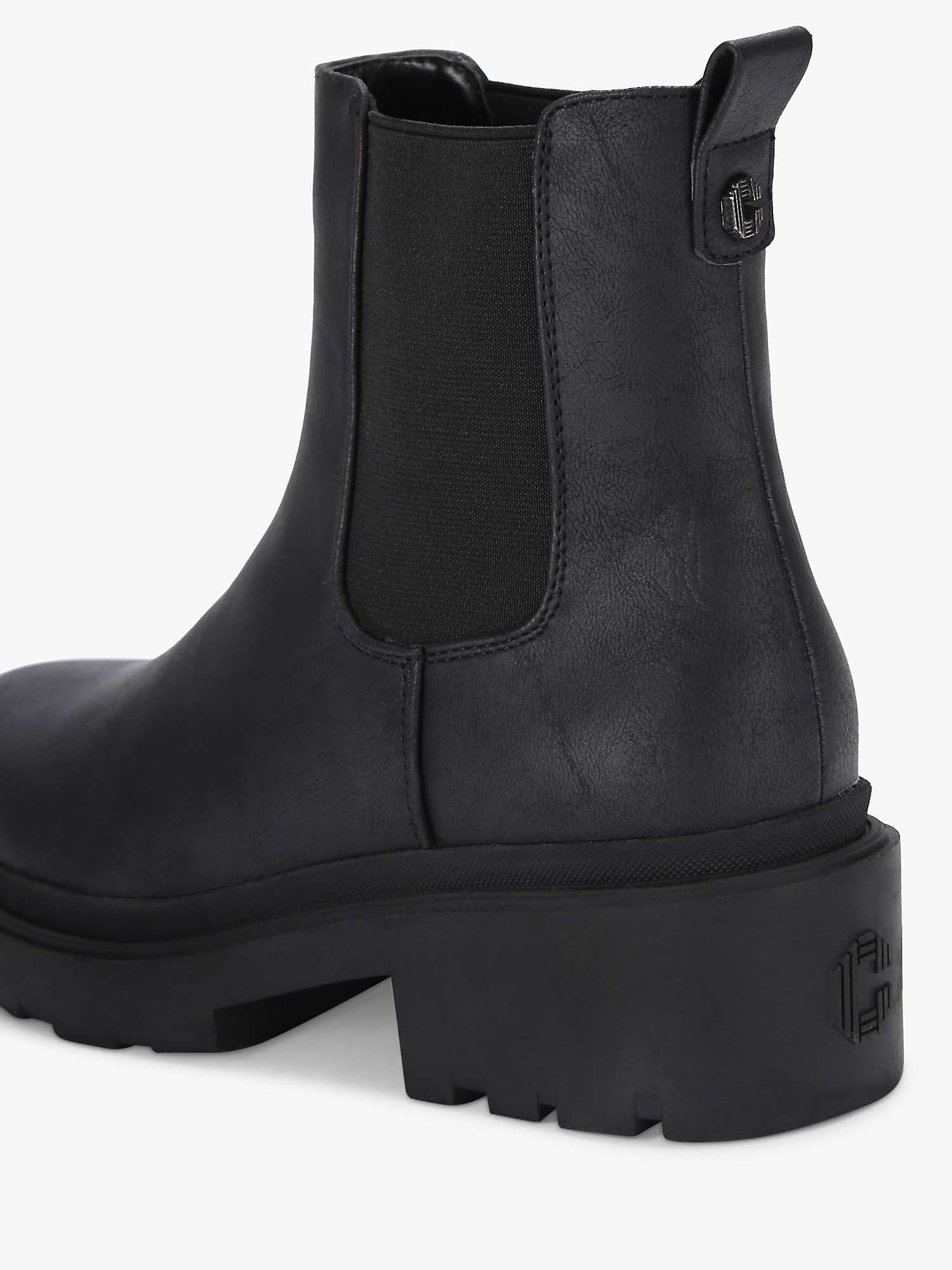 Buy Carvela Boulder Chelsea Boots, Black Online at johnlewis.com