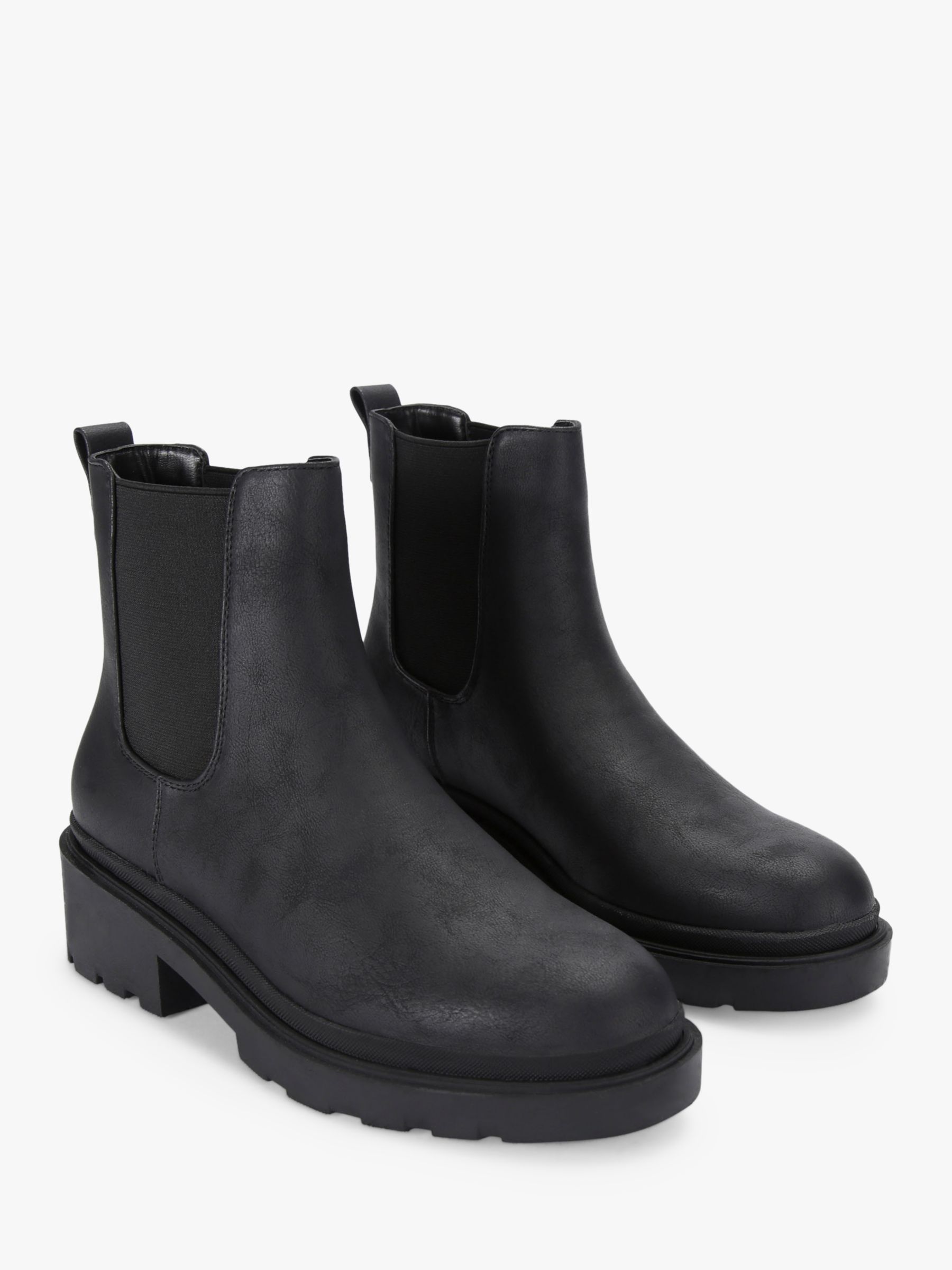 Buy Carvela Boulder Chelsea Boots, Black Online at johnlewis.com