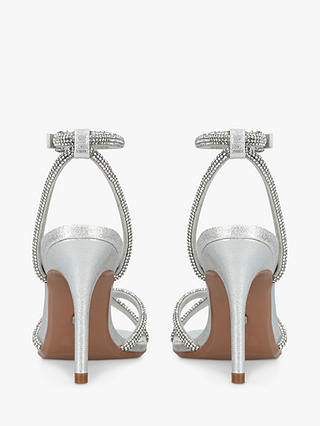 Carvela Stargaze Embellished Stiletto Sandals, Silver