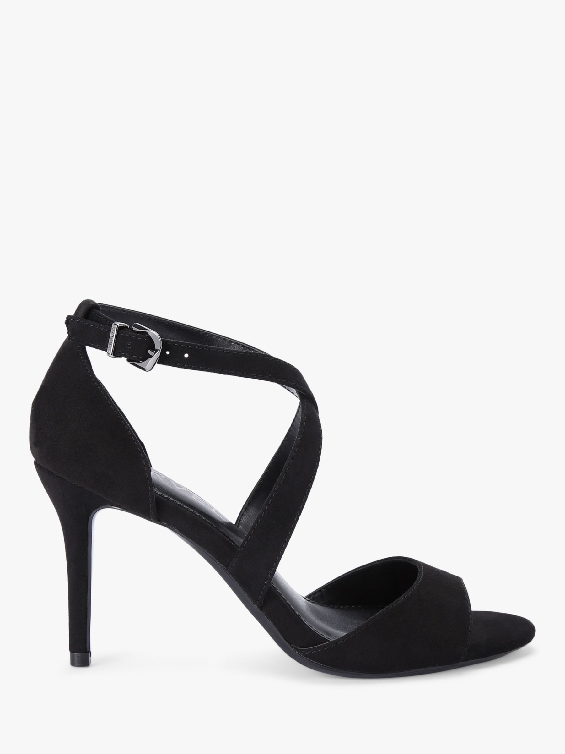 Carvela black online sandals