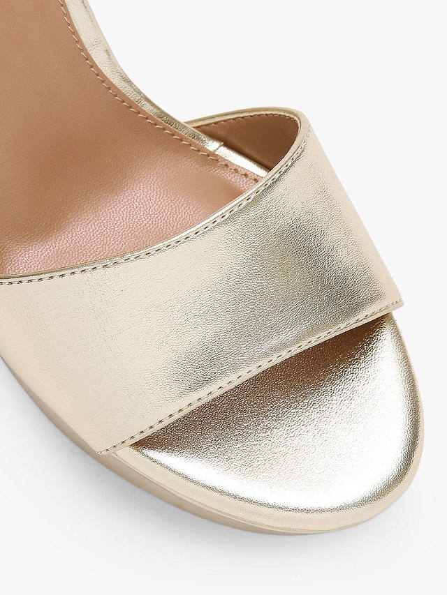 Carvela Safiyah Platform Sandals, Gold
