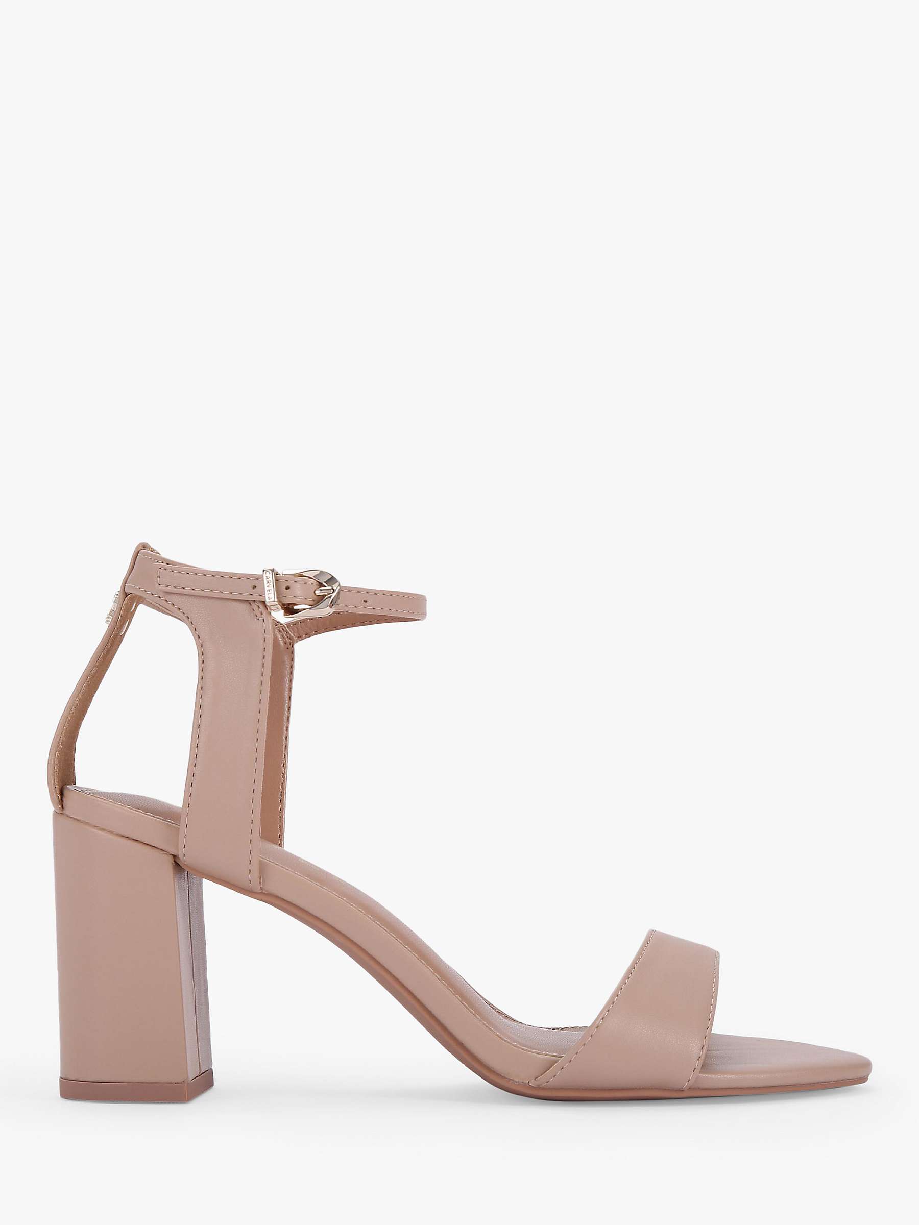Buy Carvela Kiki Heeled Sandals, Pink Blush Online at johnlewis.com