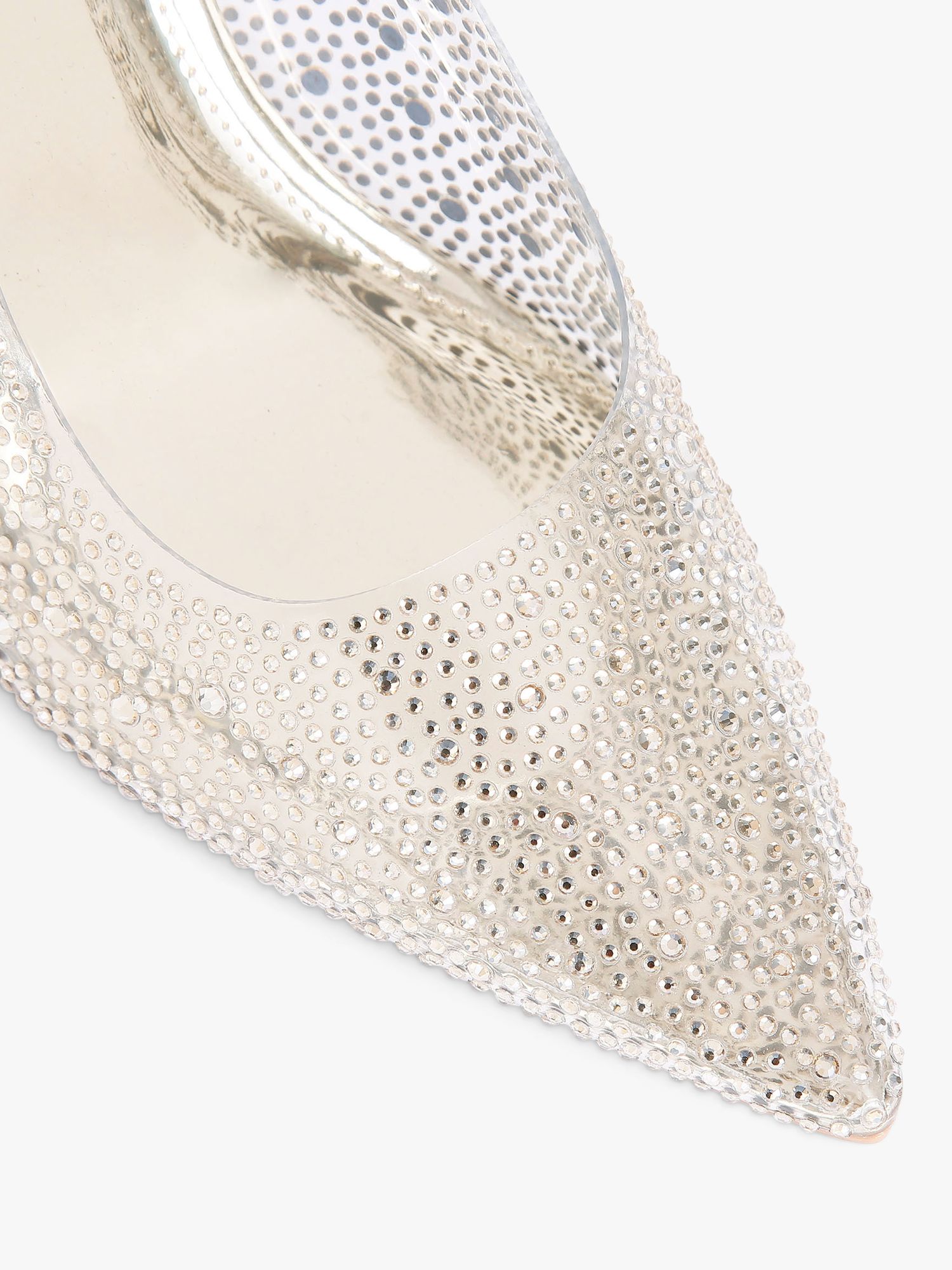 Buy Carvela Lovebird Embellished High Heel Court Shoes Online at johnlewis.com